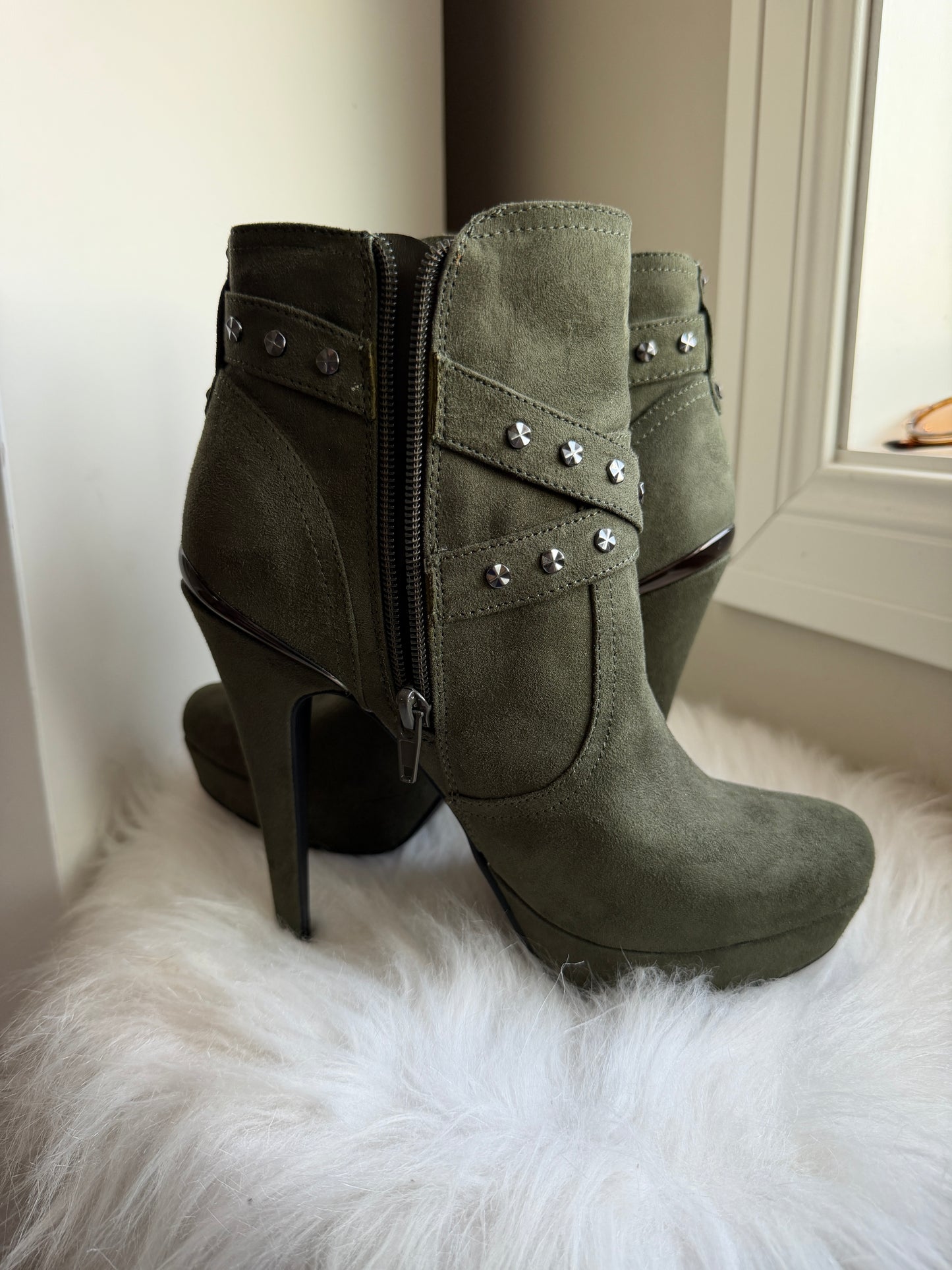 Gbg army green boots