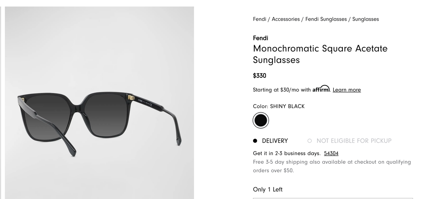 Fendi Sunglasses