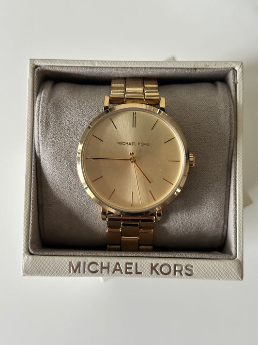 MK Gold Watch